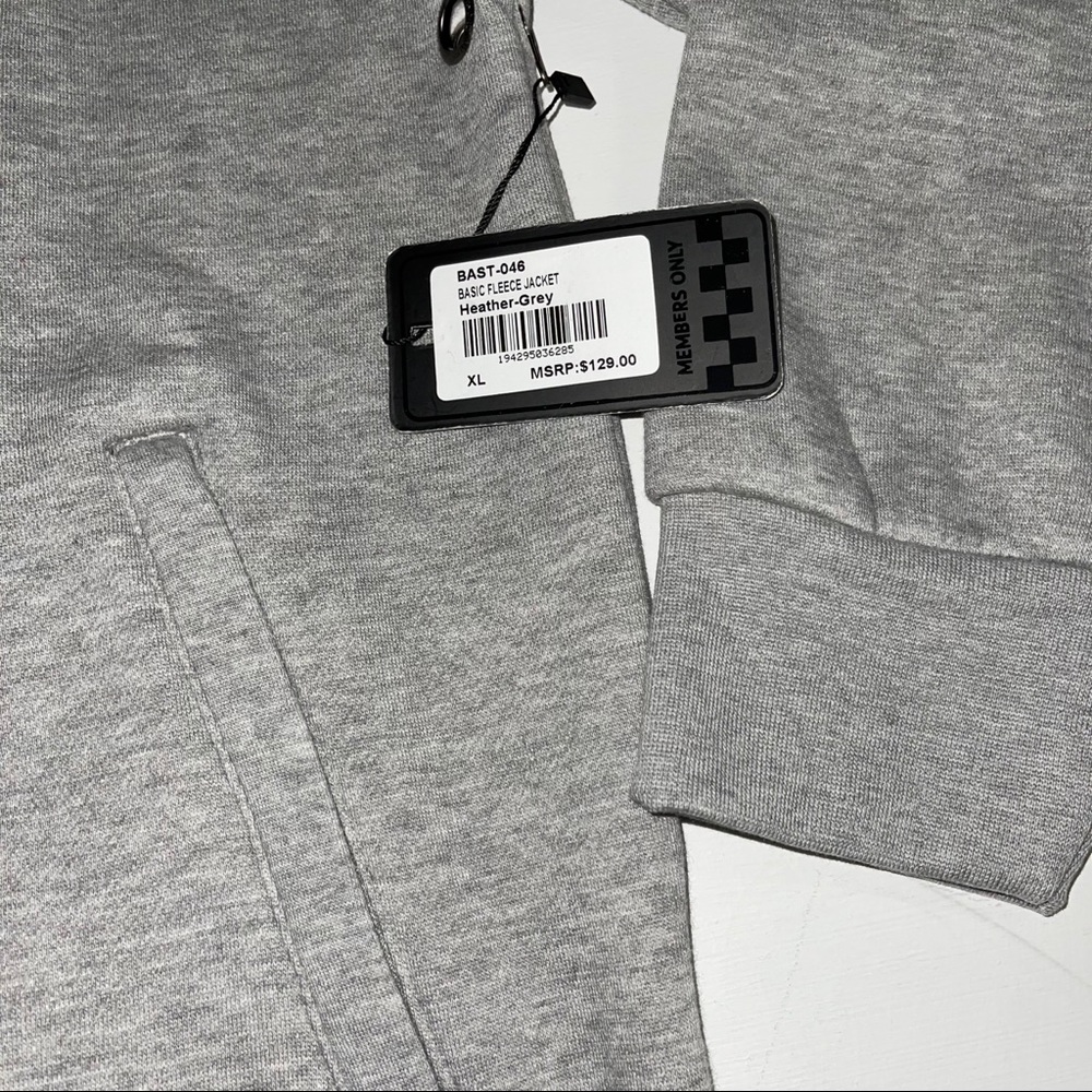 Members only Men's Xl basic fleece jacket - Picture 7 of 8